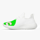 Mesh Knit Sneakers - White/Black