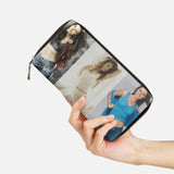 Shania. Long Type Zipper Purse