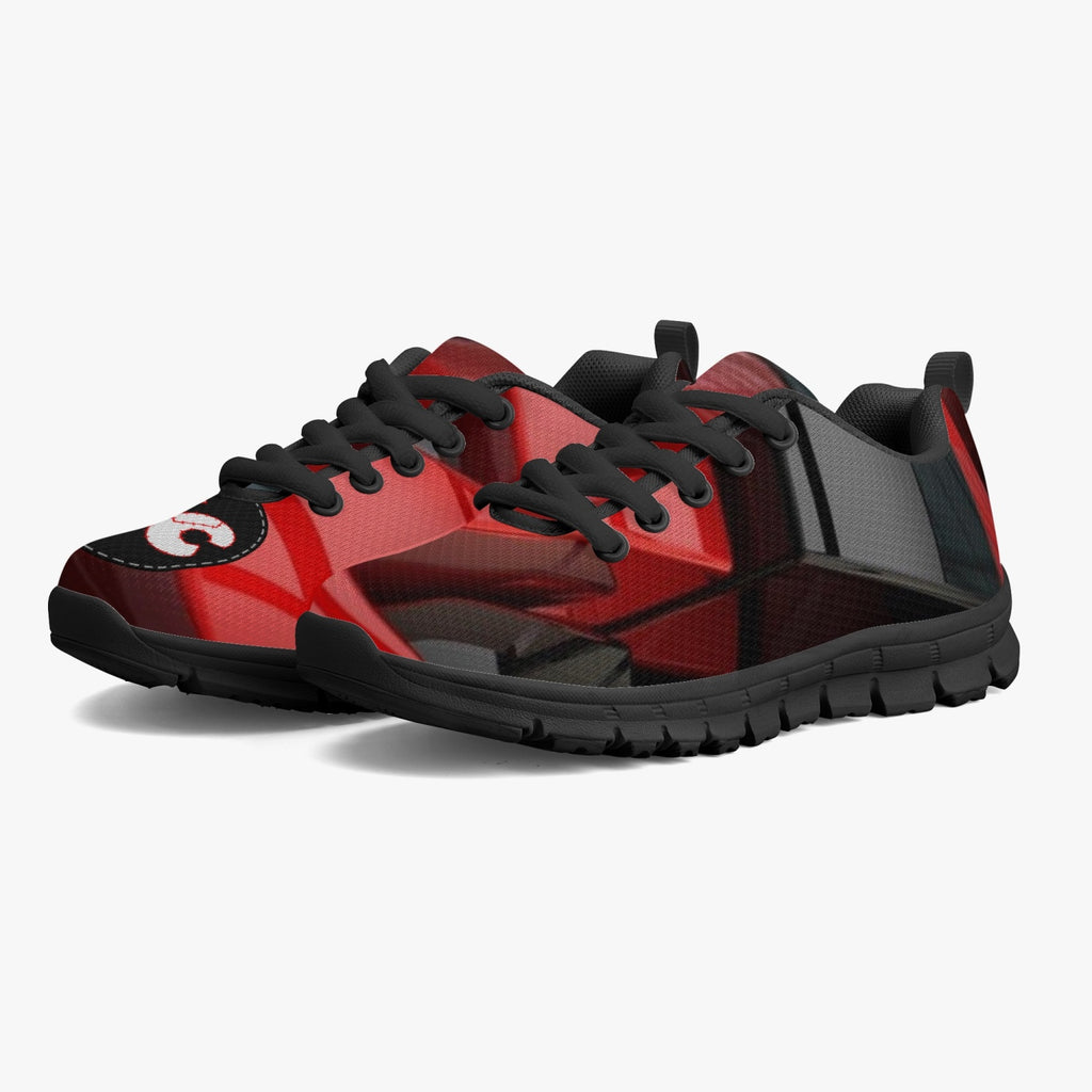 Kids' Lightweight Mesh Sneakers - Black