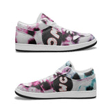 Type 2 Low-Top AJ1 Leather Sneakers