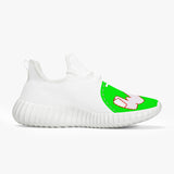 Mesh Knit Sneakers - White/Black