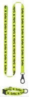 Cookies Original Mint Nylon Dog Leash And Collar - Yellow