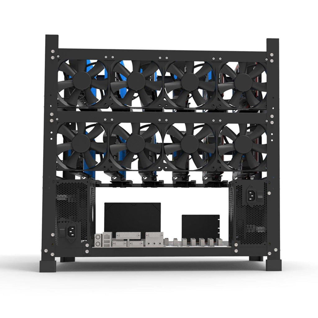 Open Mining Rig Frame for 12 GPU Mining Case Rack Motherboard Bracke