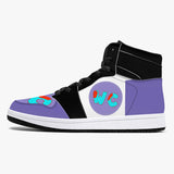 wacky 209. High-Top Leather Sneakers - White / Black