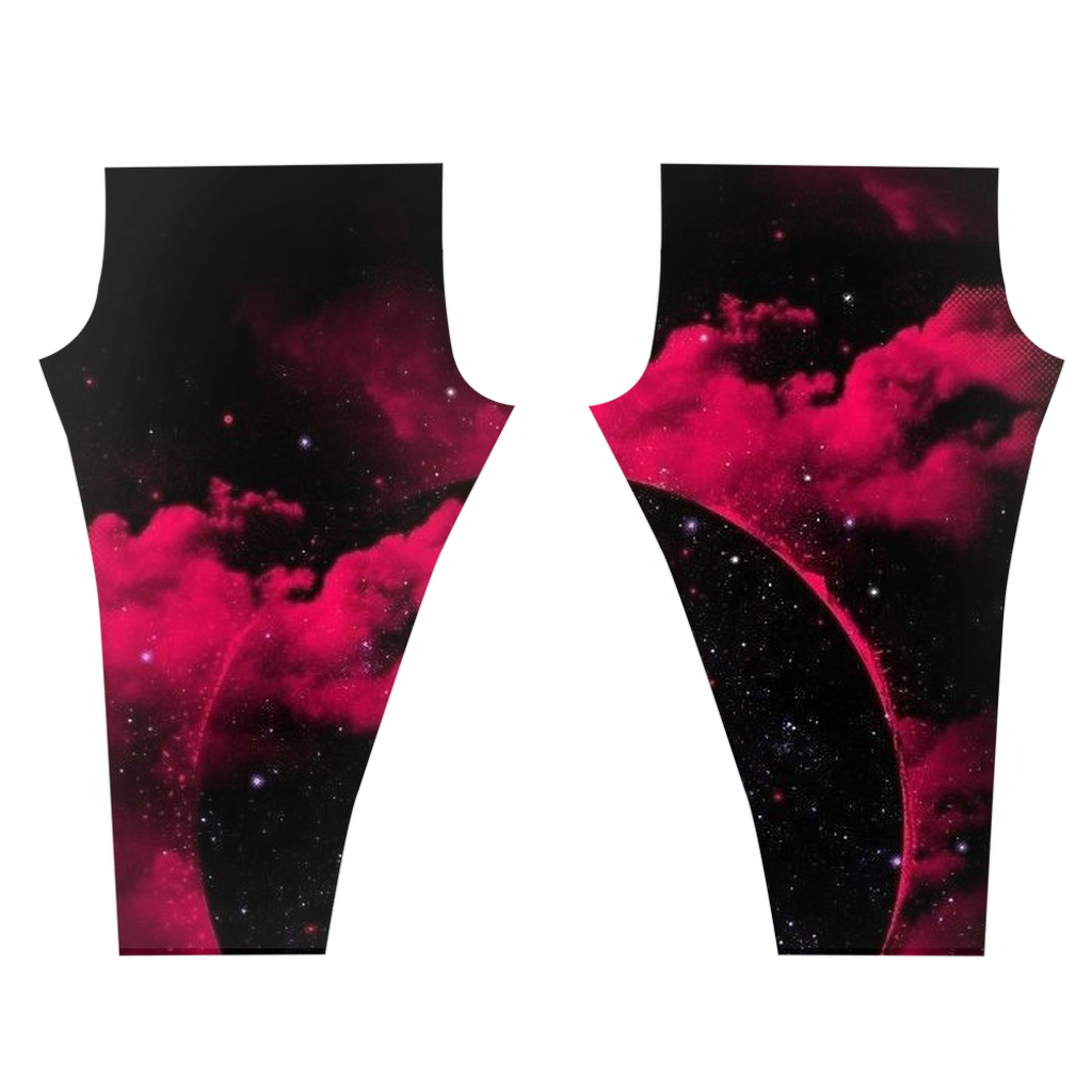 Leggings Wacky Red/Blk Galaxy T1