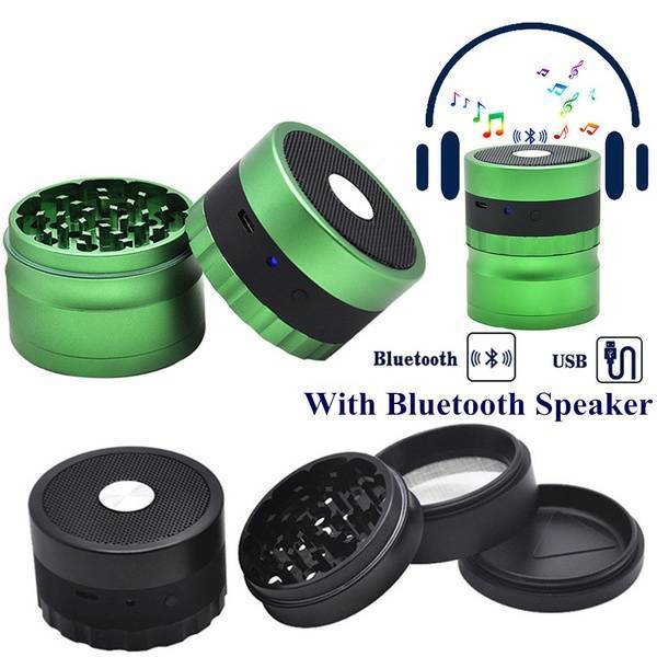 3 Part Grinder with Speaker (Bluetooth)