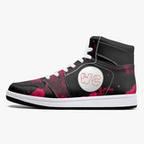 High-Top Leather Wacky Red/Blk galaxy