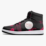 High-Top Leather Wacky Red/Blk galaxy