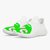 Mesh Knit Sneakers - White/Black