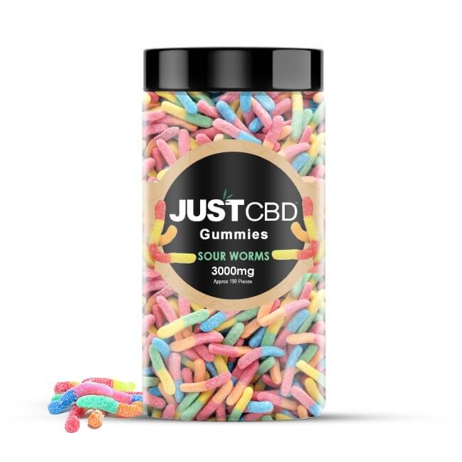 CBD Gummies Sour Worms