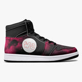 High-Top Leather Wacky Red/Blk galaxy