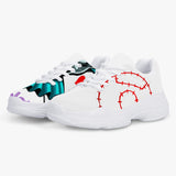176. Trendy Chunky Sneakers - White/Black