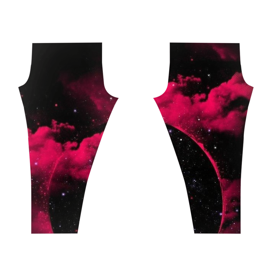 Leggings Wacky Red/Blk Galaxy T1