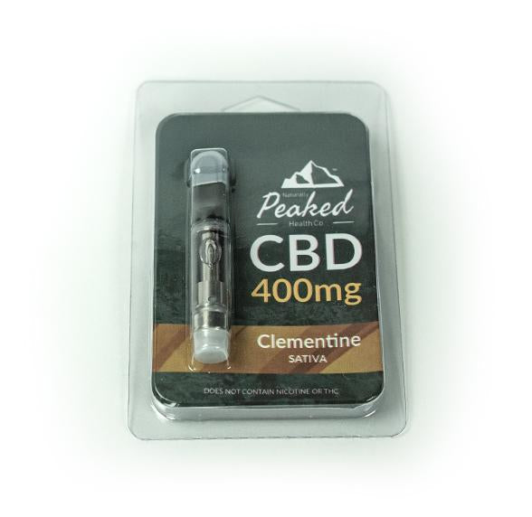 400MG CBD Vape Cartridge | 510 Threaded | Naturally Peaked CBD