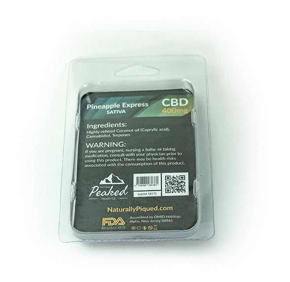 400MG CBD Vape Cartridge | 510 Threaded | Naturally Peaked CBD
