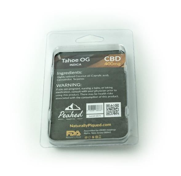 400MG CBD Vape Cartridge | 510 Threaded | Naturally Peaked CBD