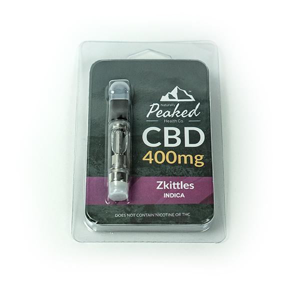 400MG CBD Vape Cartridge | 510 Threaded | Naturally Peaked CBD