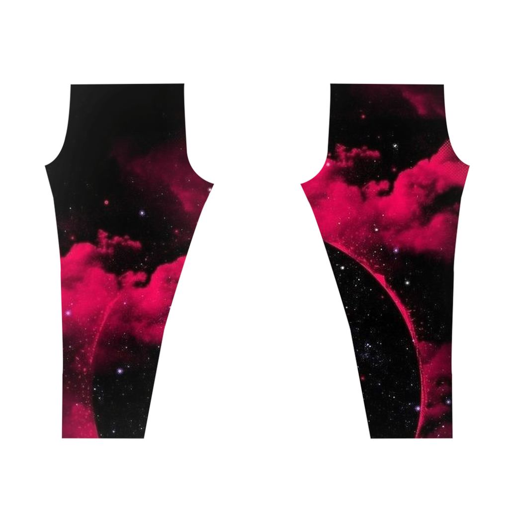 Leggings Wacky Red/Blk Galaxy T1