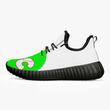 Mesh Knit Sneakers - White/Black