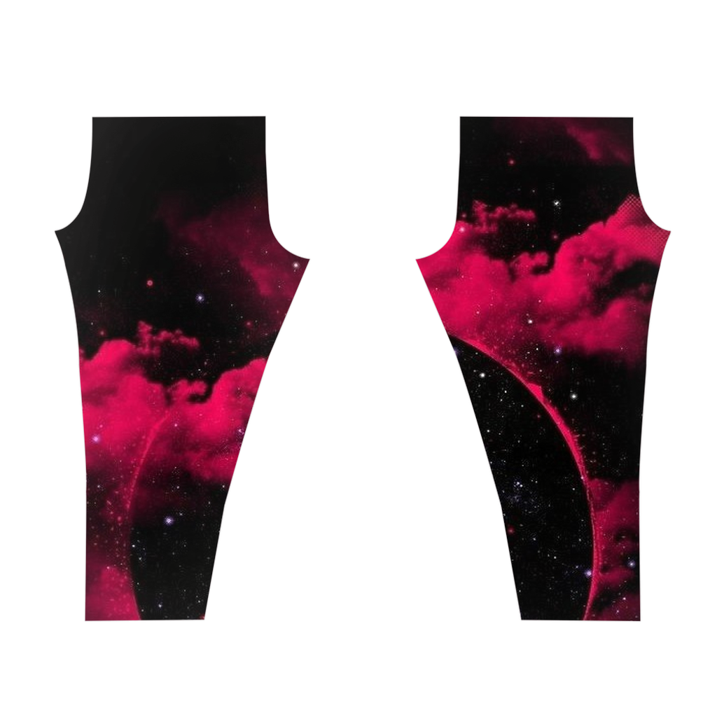 Leggings Wacky Red/Blk Galaxy T1