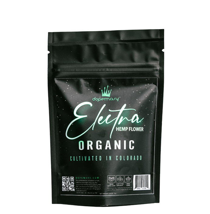 Dopemary's Electra Hemp Flower- Organic