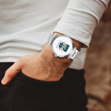 212. New Steel Strap Automatic Watch