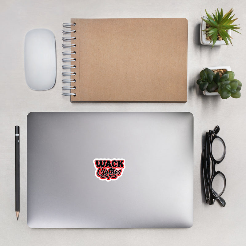wacky Bubble-free stickers