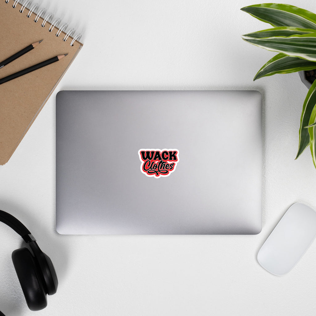 wacky Bubble-free stickers