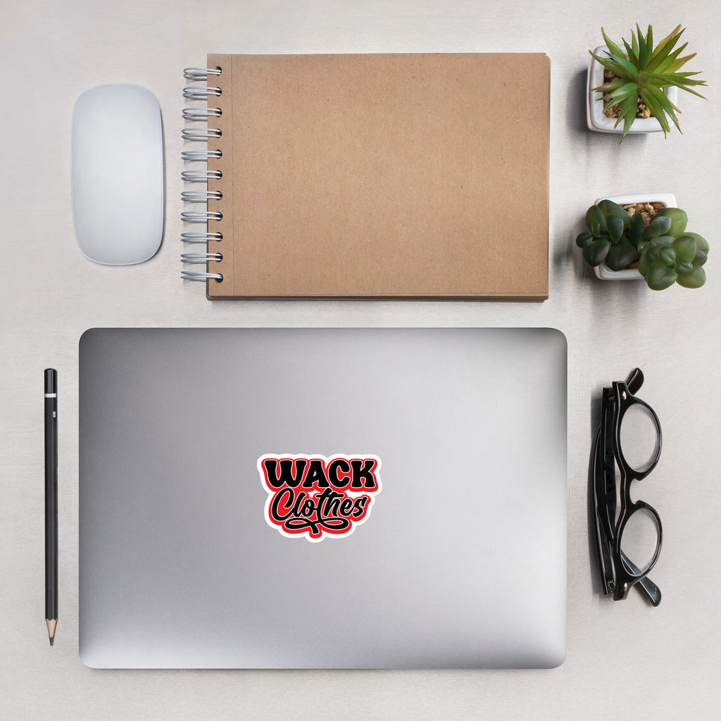 wacky Bubble-free stickers