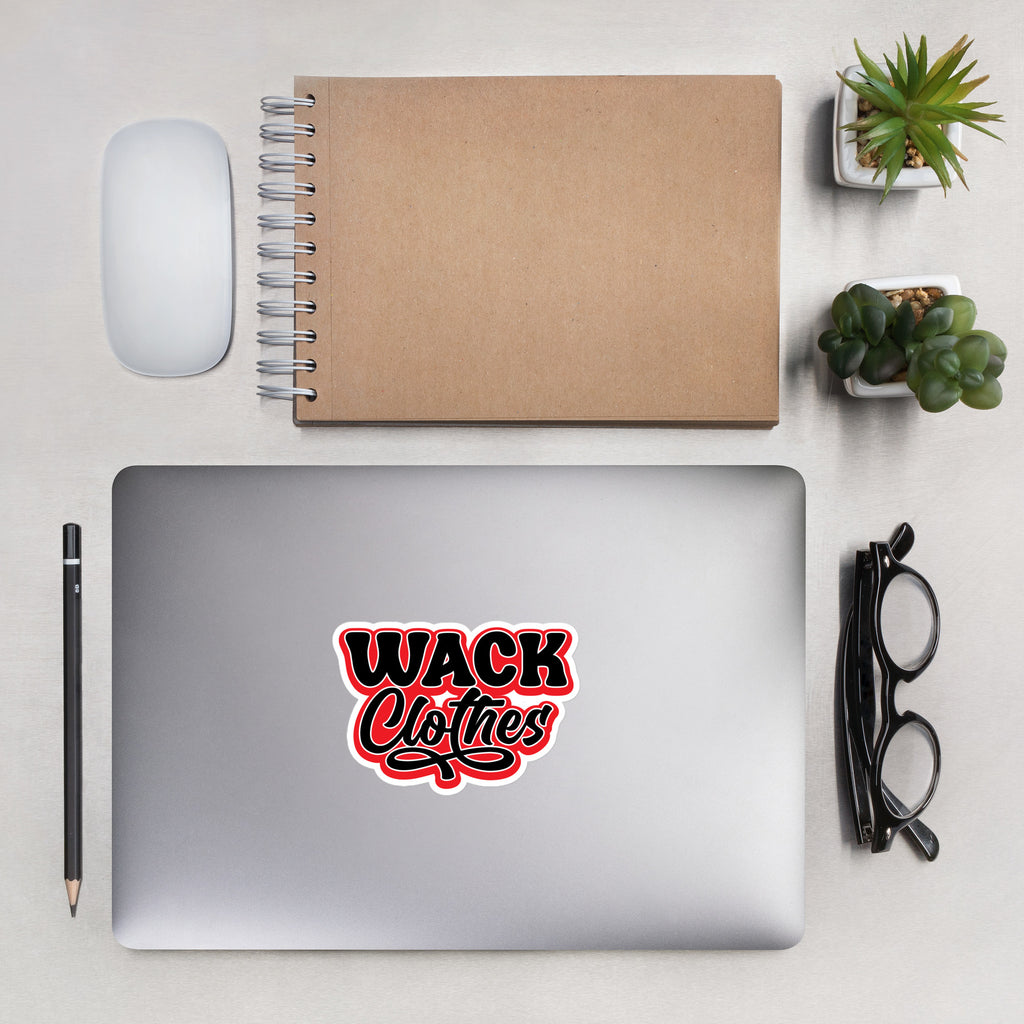 wacky Bubble-free stickers