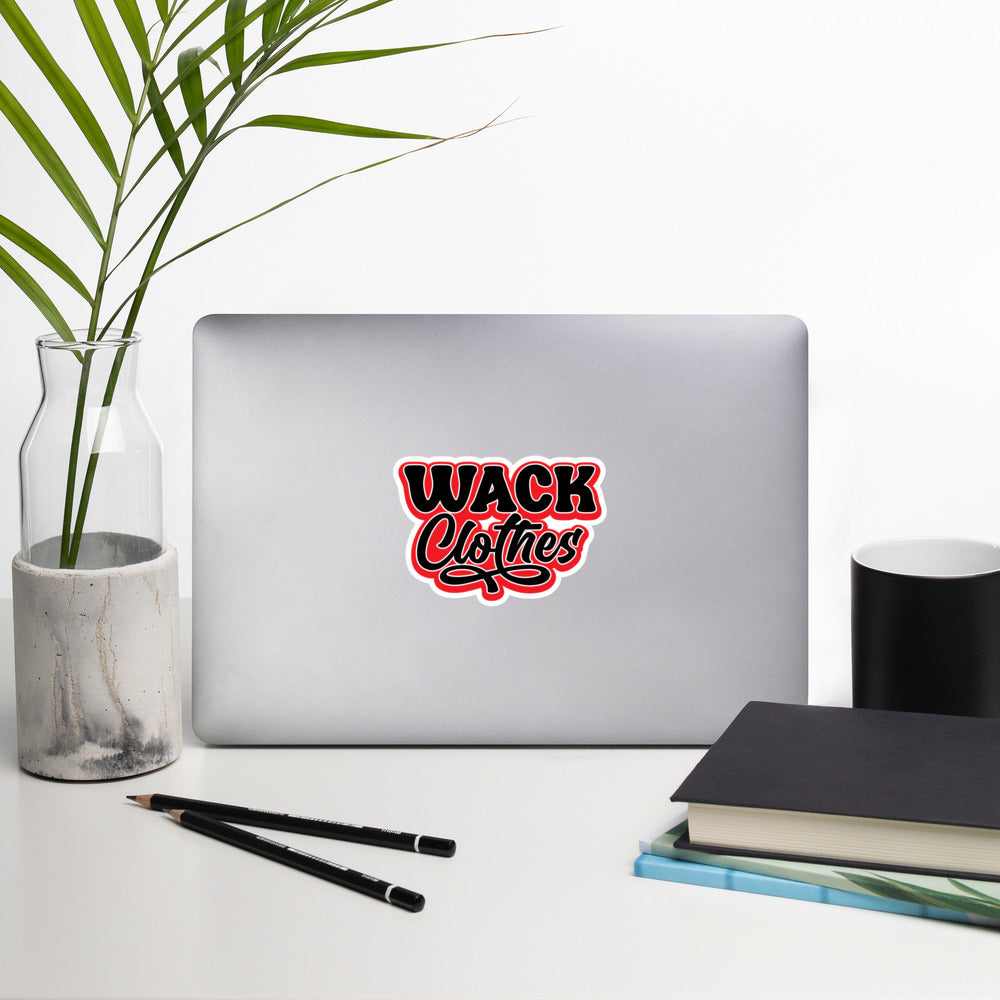 wacky Bubble-free stickers