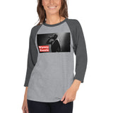 3/4 sleeve raglan shirt