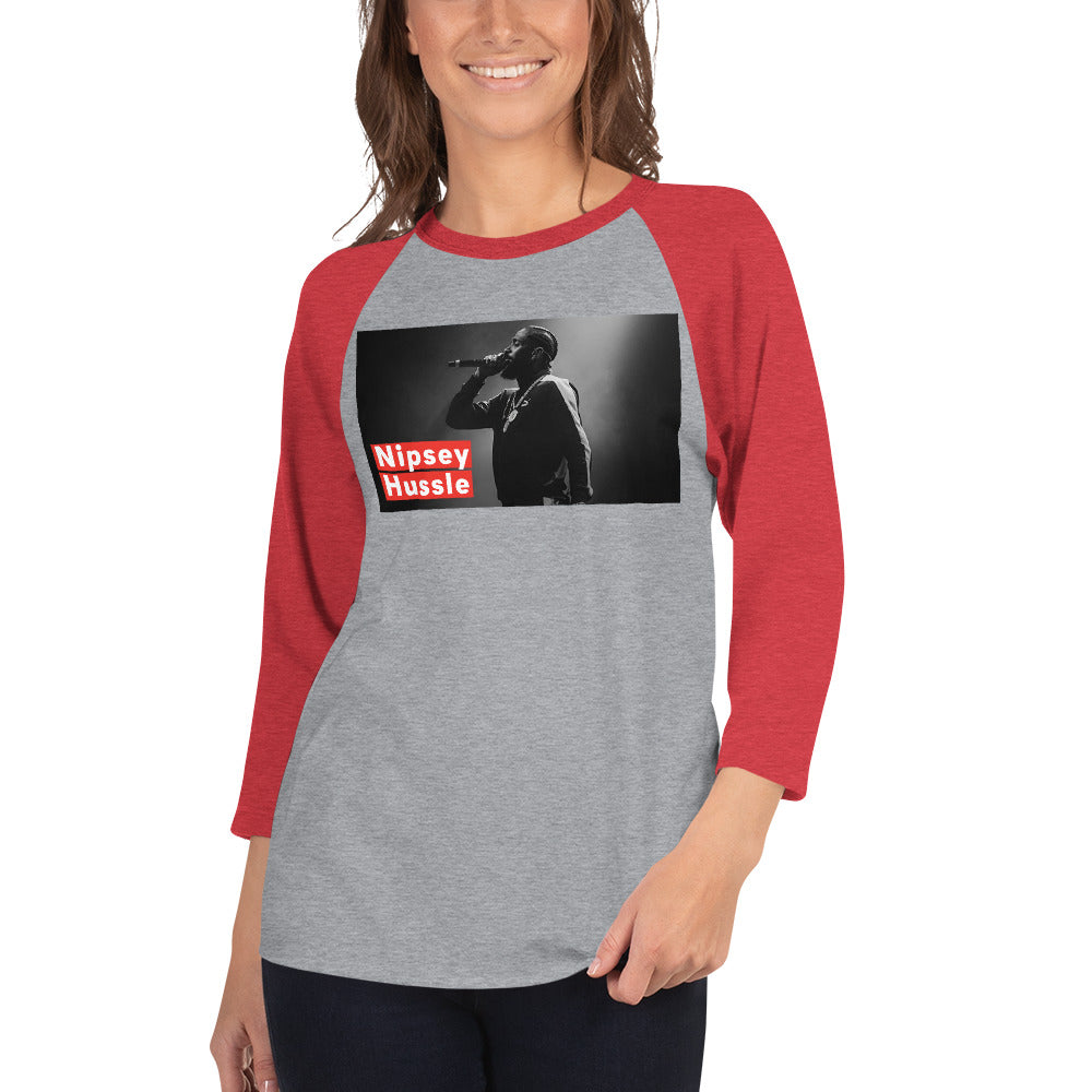3/4 sleeve raglan shirt