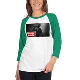 3/4 sleeve raglan shirt