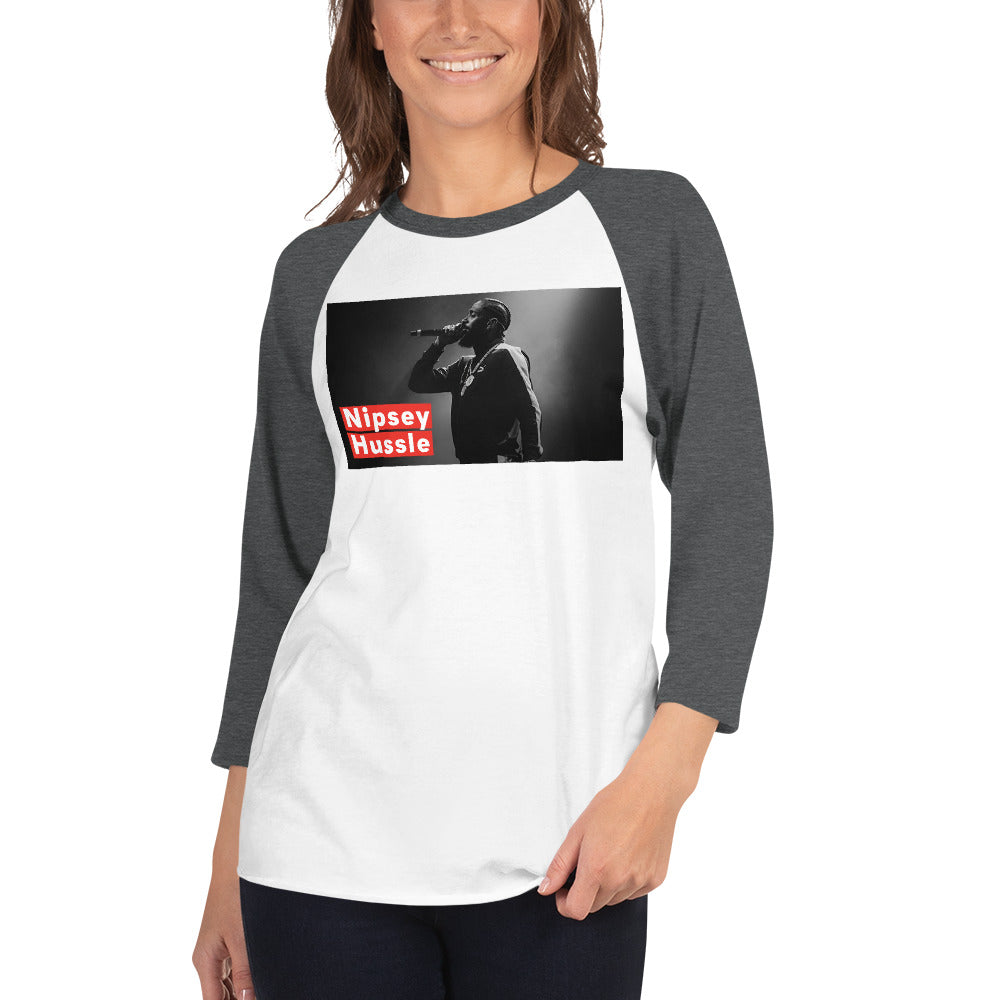 3/4 sleeve raglan shirt