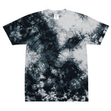 women wacky Oversized tie-dye t-shirt