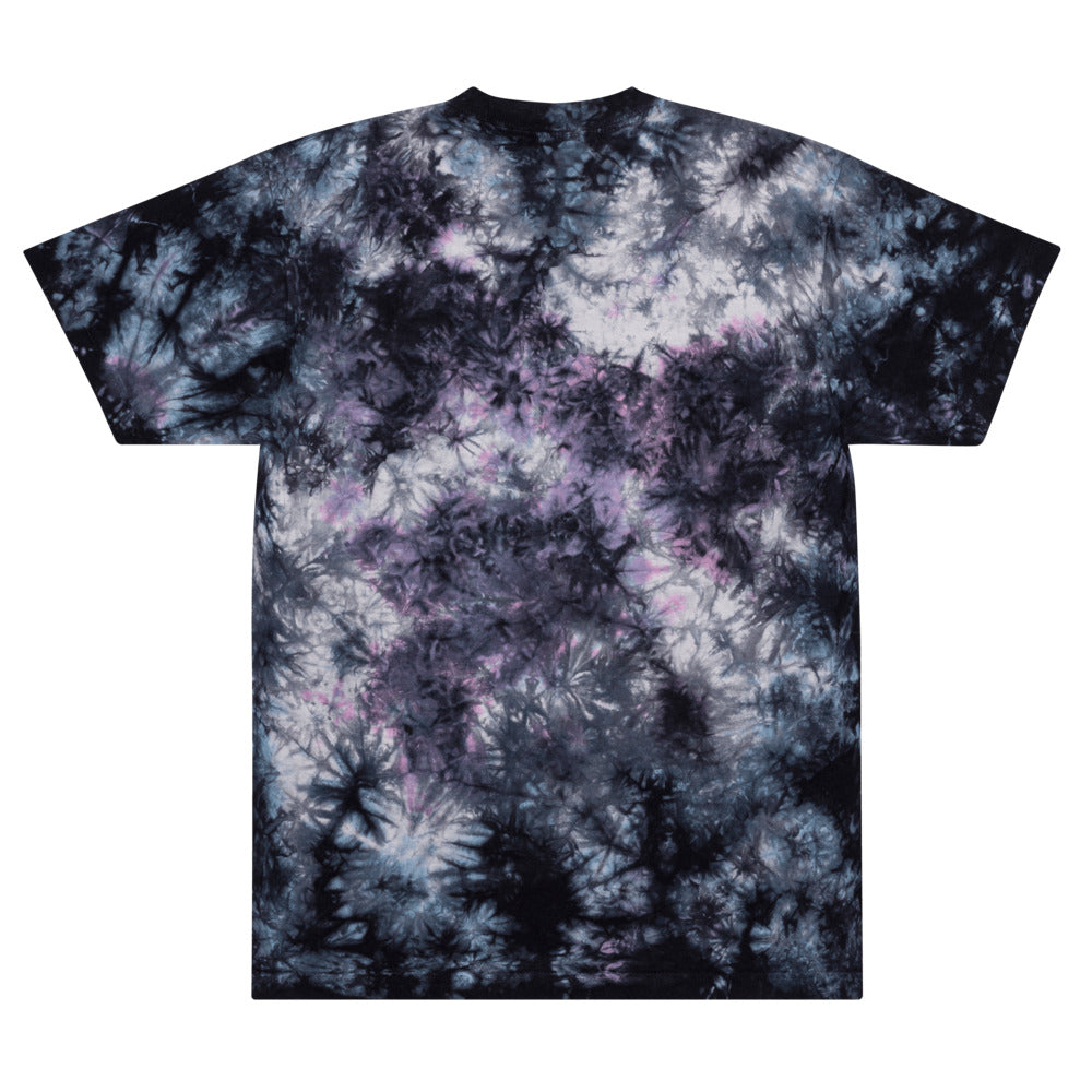 women wacky Oversized tie-dye t-shirt