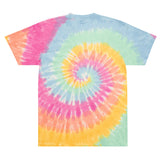 women wacky Oversized tie-dye t-shirt