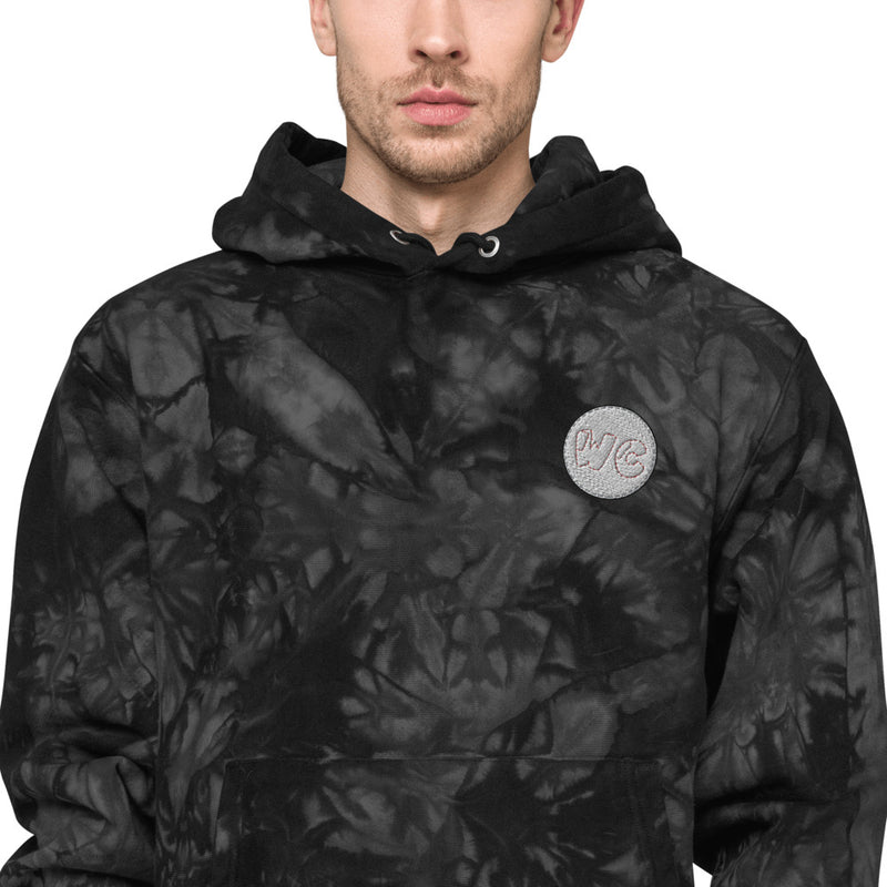 Wacky Unisex Champion tie-dye hoodie