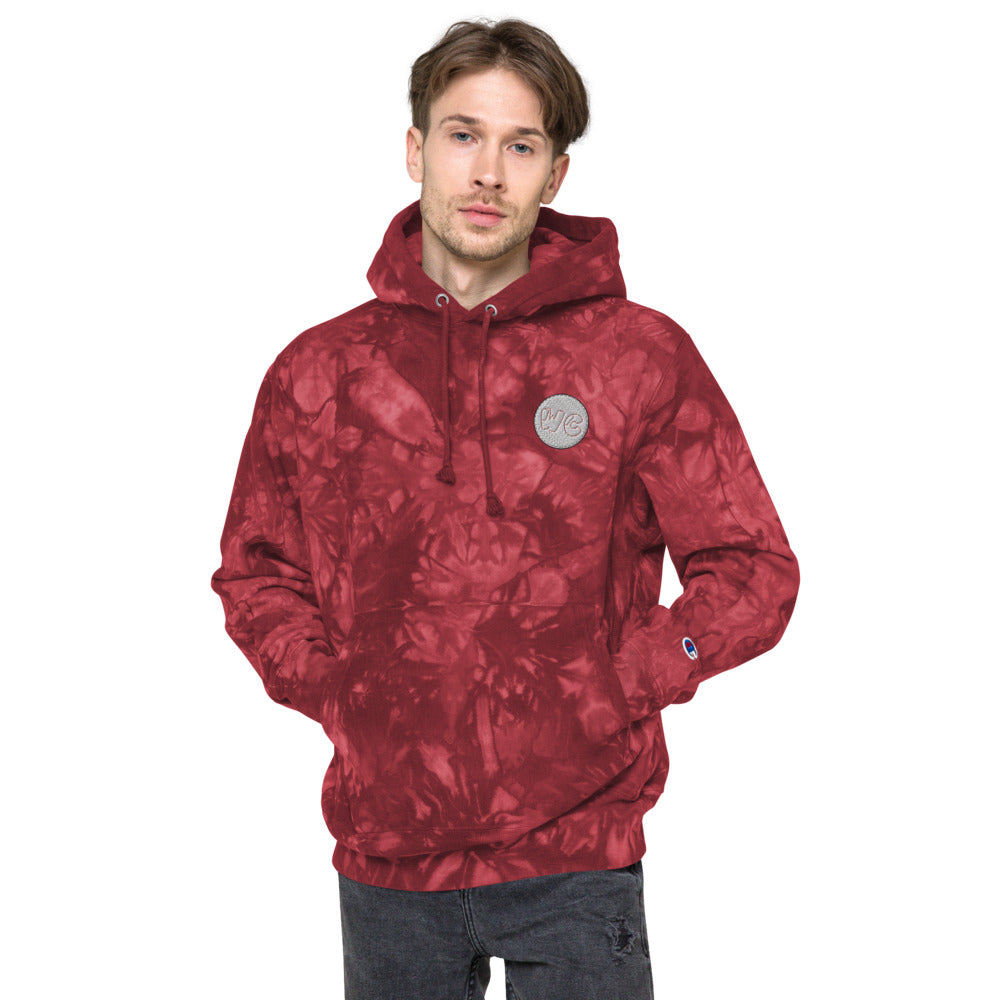 Wacky Unisex Champion tie-dye hoodie