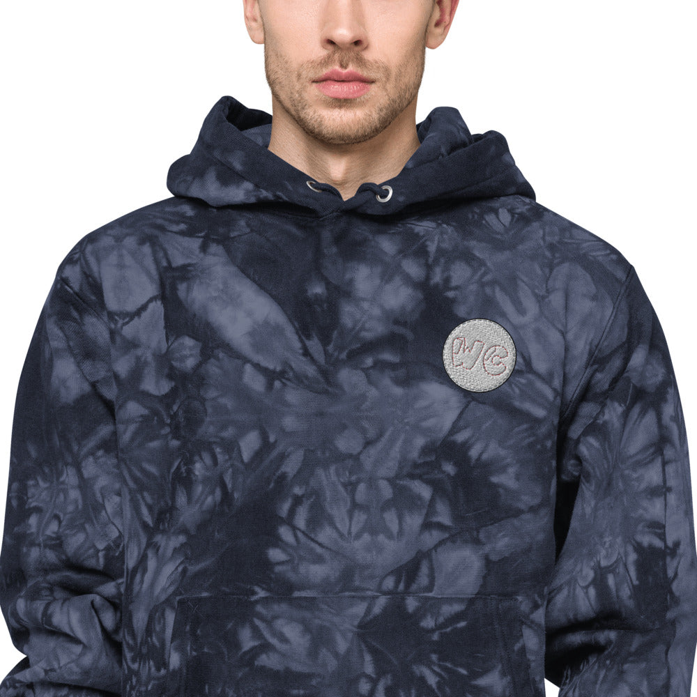 Wacky Unisex Champion tie-dye hoodie