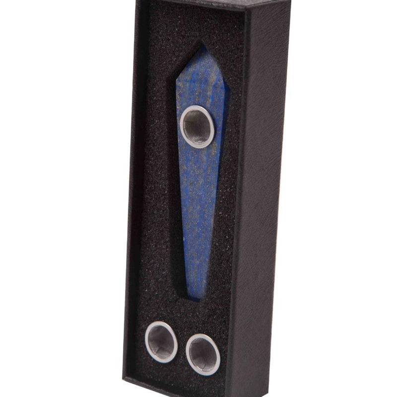 QUARTZ PIPE | LAPIS LAZULI