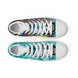 Women’s high top canvas shoes