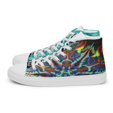 Women’s high top canvas shoes