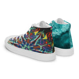 Women’s high top canvas shoes