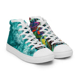 Women’s high top canvas shoes