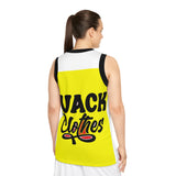 Vibrant Unisex Basketball Jersey - WACK Clothes Design