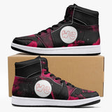 High-Top Leather Wacky Red/Blk galaxy