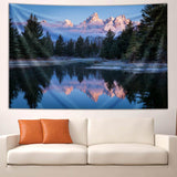 Morning In Teton Tapestry