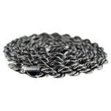 Hip hop series twist chain necklace metal twist 10mm thick 90cm long twist chain necklace